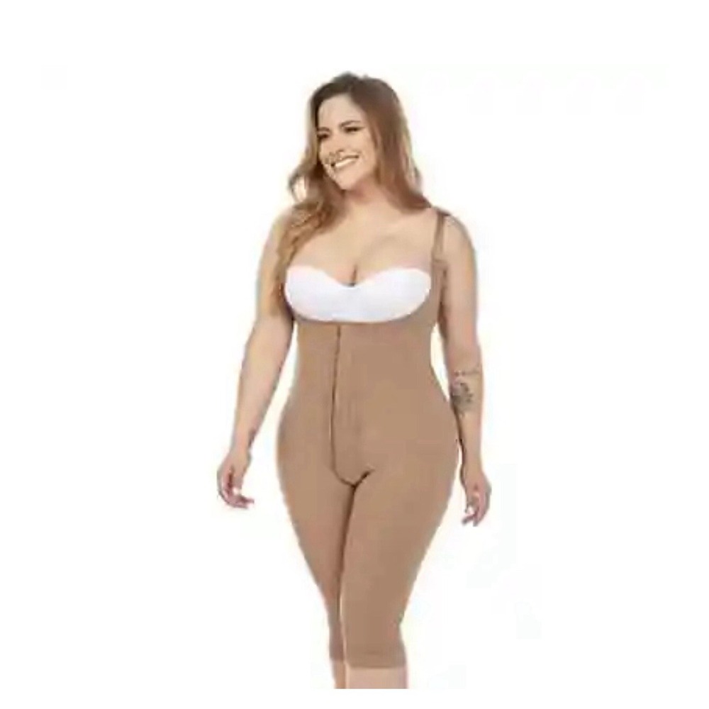 MariaE 9152 Size XL Mocha Post Surgery High Compression Full Body Shaper